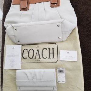 Coach Soho Pleated Leather Tote